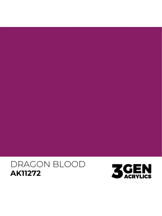 Dragon Blood Color Punch 3 Gen 17 ml (AK11272) de AK Interactive en 3rd Gen | La Cueva Roja