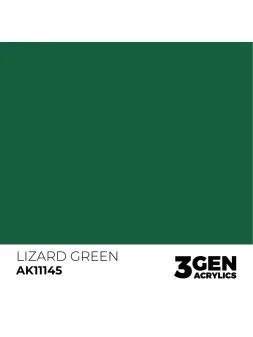 Lizard Green 3 Gen 17 ml (AK11145) de AK Interactive en 3rd Gen | La Cueva Roja
