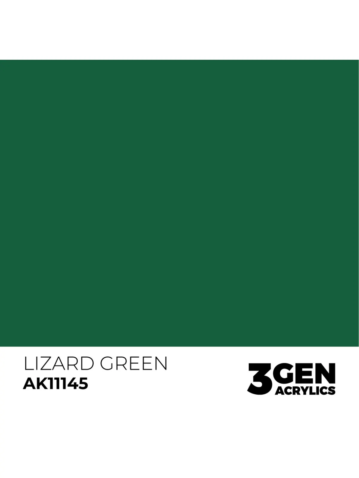 Lizard Green 3 Gen 17 ml (AK11145) de AK Interactive en 3rd Gen | La Cueva Roja