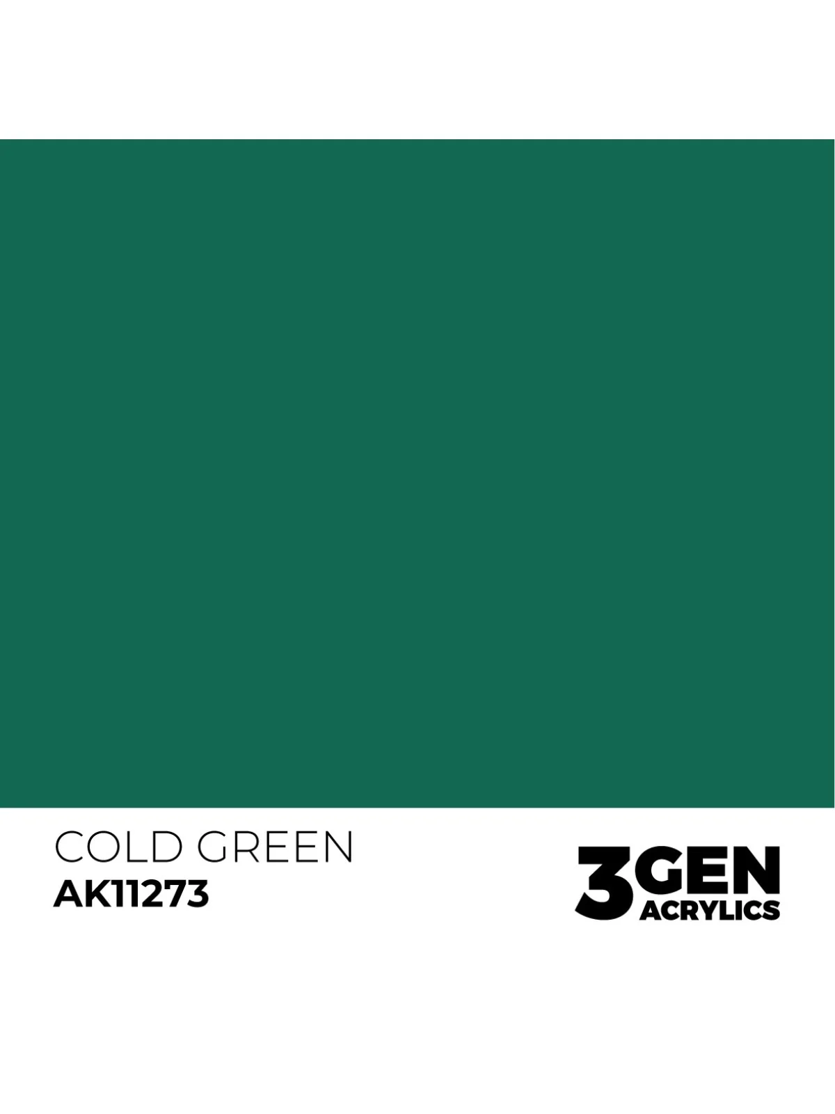 Cold Green Color Punch 3 Gen 17 ml (AK11273) de AK Interactive en 3rd Gen | La Cueva Roja