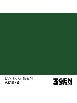 Dark Green 3 Gen 17 ml (AK11146) de AK Interactive en 3rd Gen | La Cueva Roja