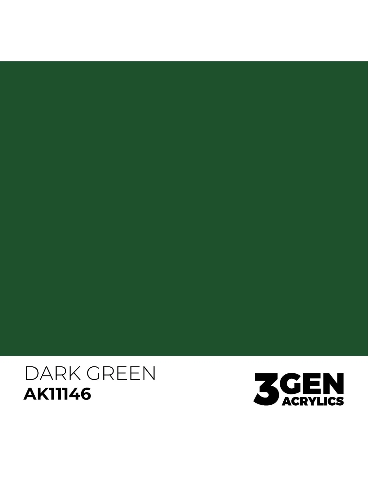 Dark Green 3 Gen 17 ml (AK11146) de AK Interactive en 3rd Gen | La Cueva Roja