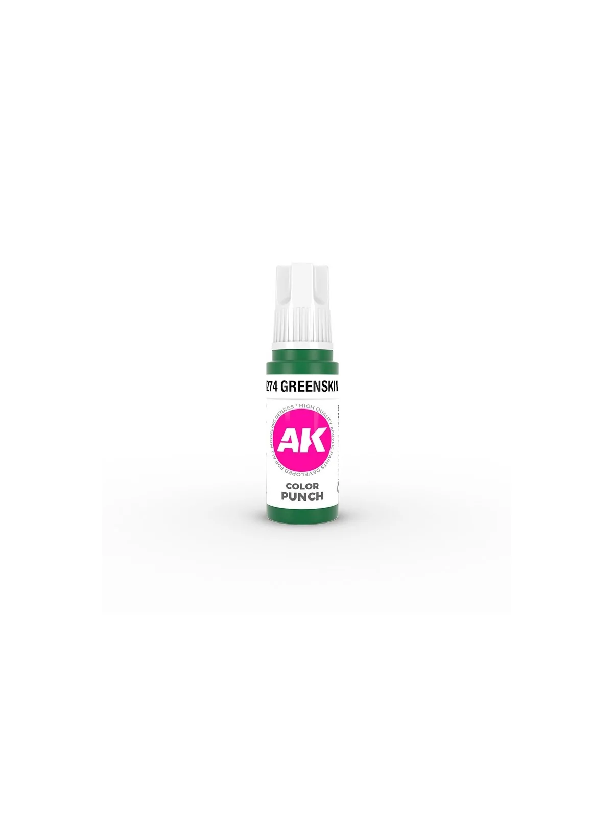 Greenskin Punch Color Punch 3 Gen 17 ml (AK11274) de AK Interactive en 3rd Gen | La Cueva Roja