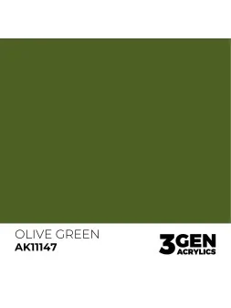 Olive Green 3 Gen 17 ml (AK11147) de AK Interactive en 3rd Gen | La Cueva Roja