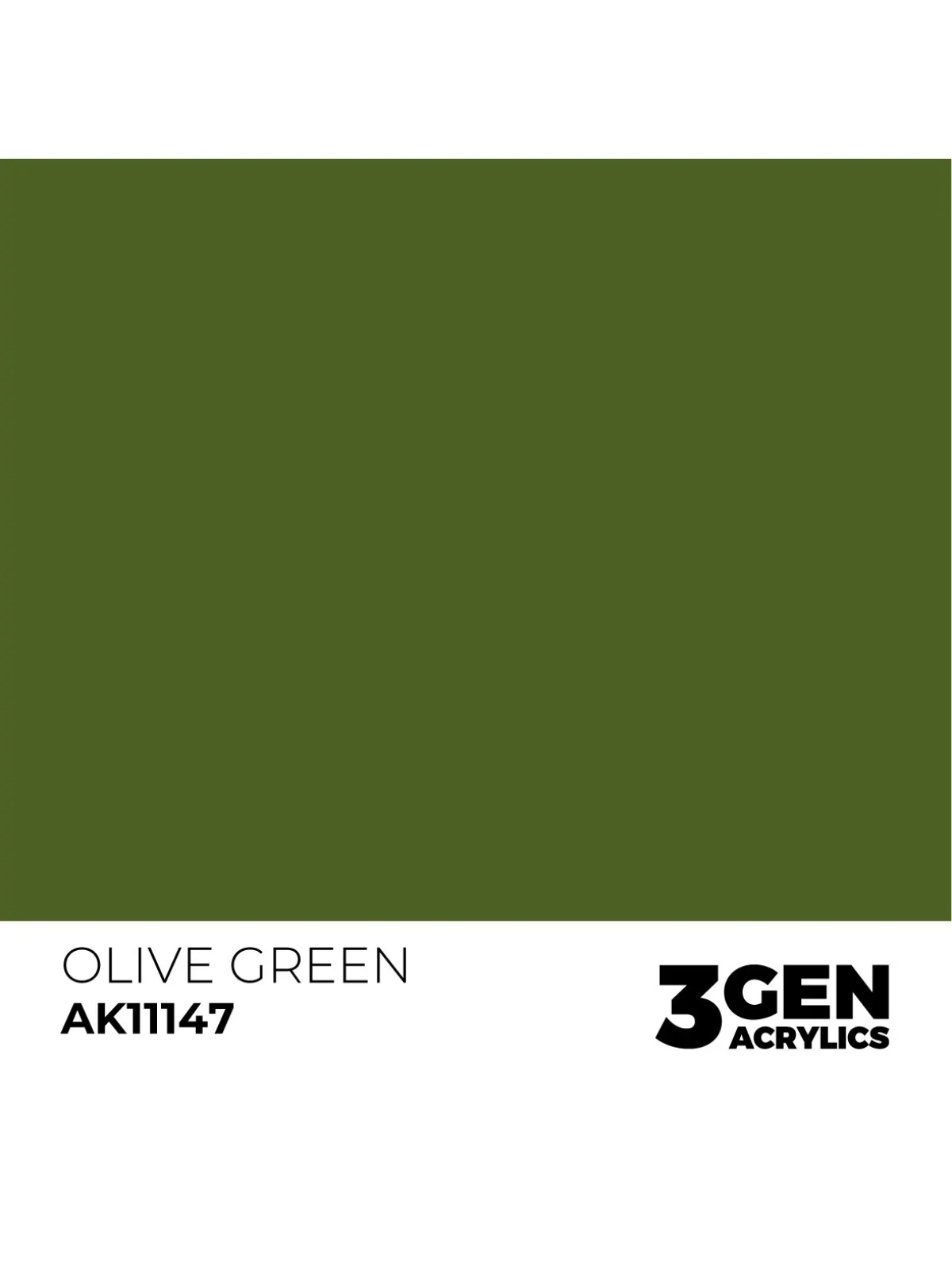 Olive Green 3 Gen 17 ml (AK11147) de AK Interactive en 3rd Gen | La Cueva Roja