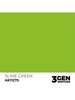 Slime Green Punch Color Punch 3 Gen 17 ml (AK11275) de AK Interactive en 3rd Gen | La Cueva Roja