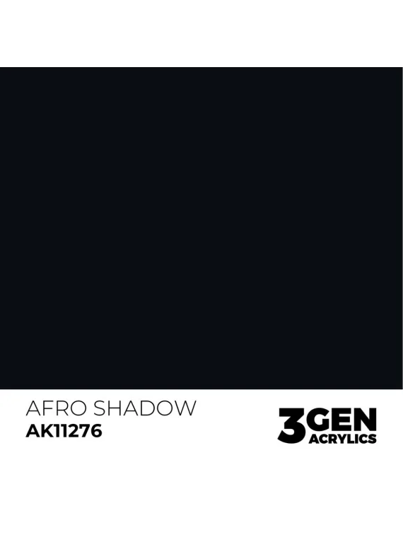 Afro Shadow Punch Color Punch 3 Gen 17 ml (AK11276) de AK Interactive en 3rd Gen | La Cueva Roja
