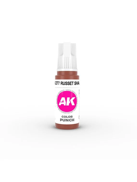 Russet Shadow Punch Color Punch 3 Gen 17 ml (AK11277) de AK Interactive en 3rd Gen | La Cueva Roja