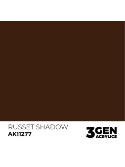 Russet Shadow Punch Color Punch 3 Gen 17 ml (AK11277) de AK Interactive en 3rd Gen | La Cueva Roja