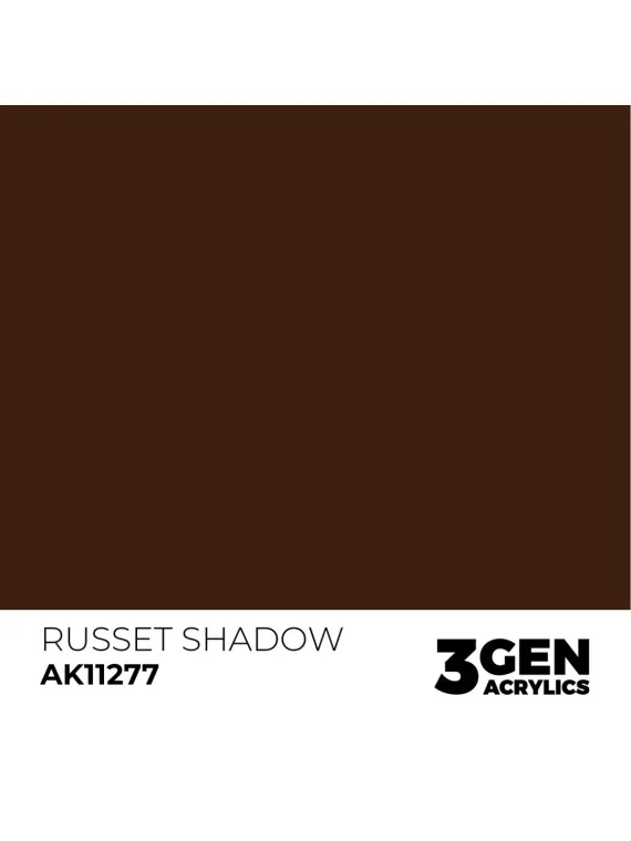 Russet Shadow Punch Color Punch 3 Gen 17 ml (AK11277) de AK Interactive en 3rd Gen | La Cueva Roja