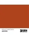 Beast Brown Punch Color Punch 3 Gen 17 ml (AK11278) de AK Interactive en 3rd Gen | La Cueva Roja