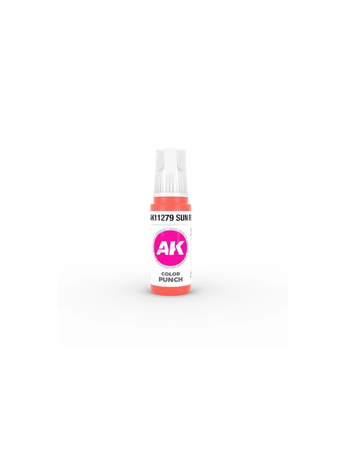 Sun Red Punch Color Punch 3 Gen 17 ml (AK11279) de AK Interactive en 3rd Gen | La Cueva Roja