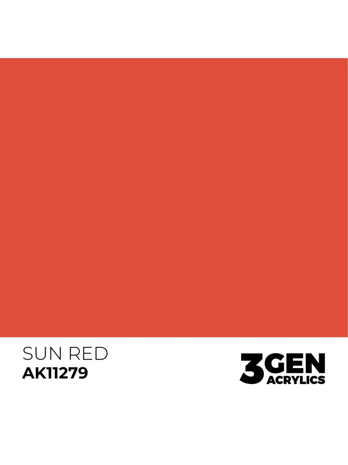 Sun Red Punch Color Punch 3 Gen 17 ml (AK11279) de AK Interactive en 3rd Gen | La Cueva Roja