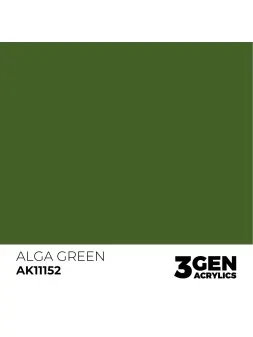 Alga Green 3 Gen 17 ml (AK11152) de AK Interactive en 3rd Gen | La Cueva Roja