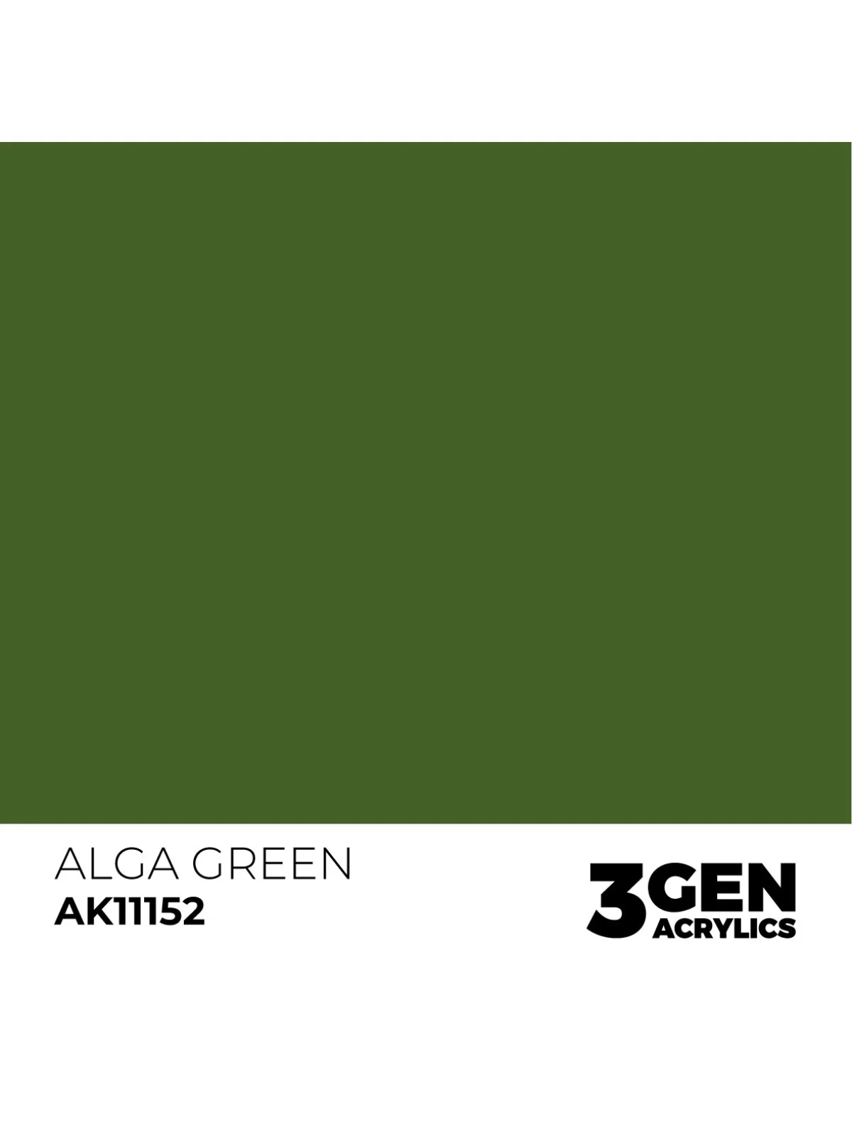 Alga Green 3 Gen 17 ml (AK11152) de AK Interactive en 3rd Gen | La Cueva Roja