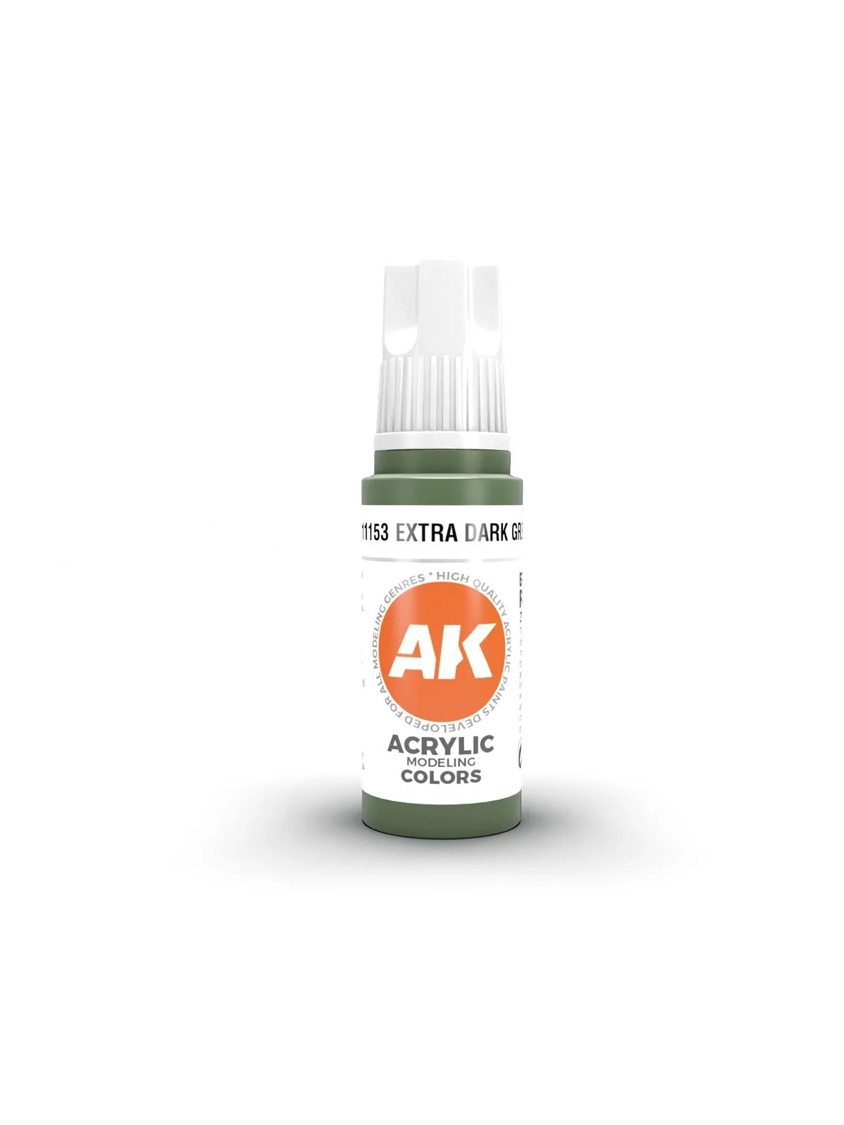 Extra Dark Green 3 Gen 17 ml (AK11153) de AK Interactive en 3rd Gen | La Cueva Roja