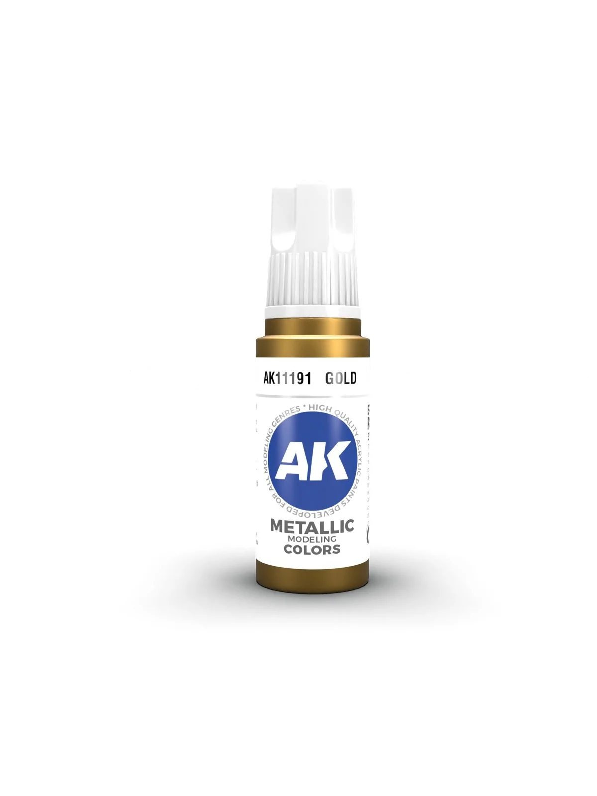 Gold Metallic 3 Gen 17 ml (AK11191) de AK Interactive en 3rd Gen | La Cueva Roja