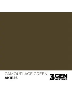 Camouflage Green 3 Gen 17 ml (AK11156) de AK Interactive en 3rd Gen | La Cueva Roja