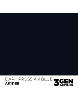 Dark Prussian Blue 3 Gen 17 ml (AK11189) de AK Interactive en 3rd Gen | La Cueva Roja