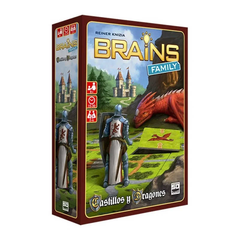 Brains Family: Castillos y Dragones de SD GAMES en Juegos de Tablero | La Cueva Roja