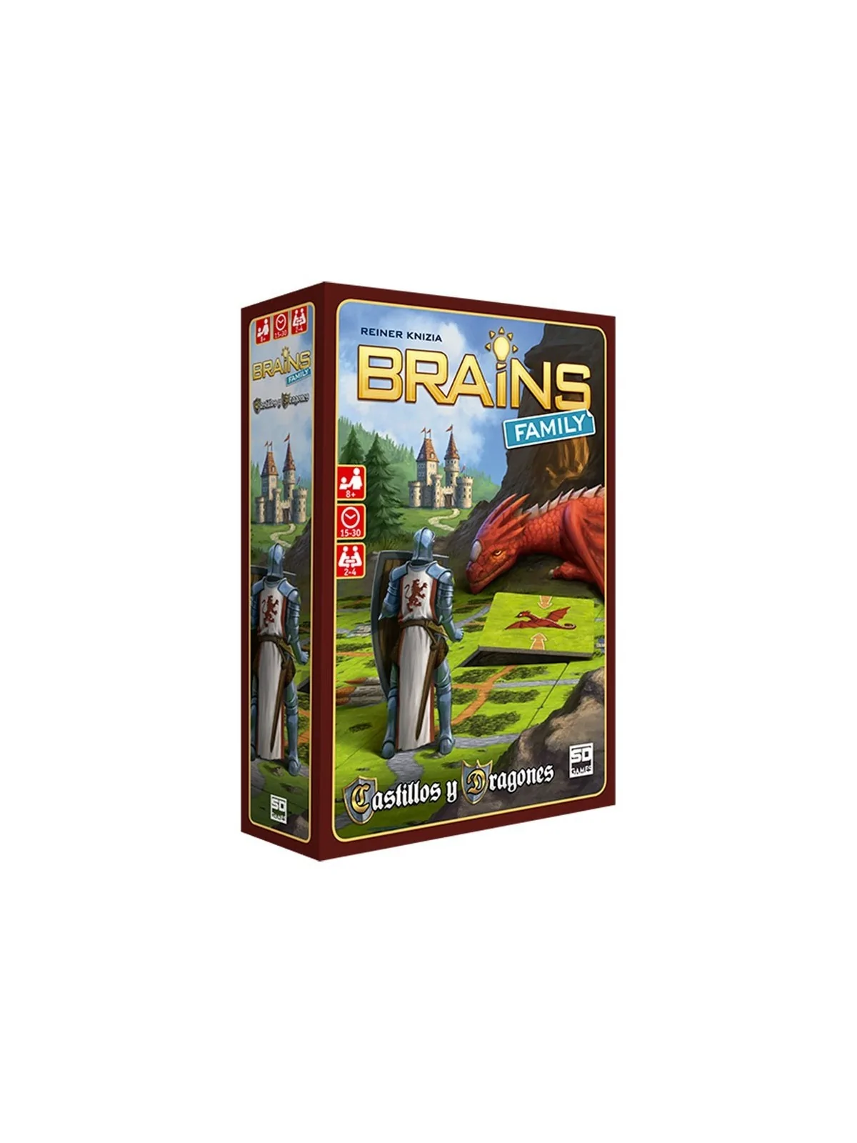 Brains Family: Castillos y Dragones de SD GAMES en Juegos de Tablero | La Cueva Roja