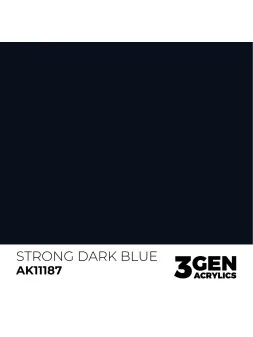 Strong Dark Blue 3 Gen 17 ml (AK11187) de AK Interactive en 3rd Gen | La Cueva Roja
