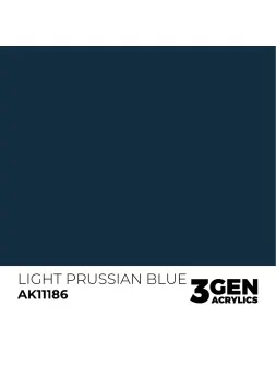 Light Prussian Blue 3 Gen 17 ml (AK11186) de AK Interactive en 3rd Gen | La Cueva Roja