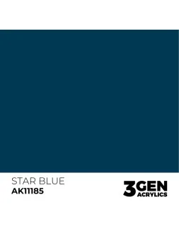 Star Blue 3 Gen 17 ml (AK11185) de AK Interactive en 3rd Gen | La Cueva Roja