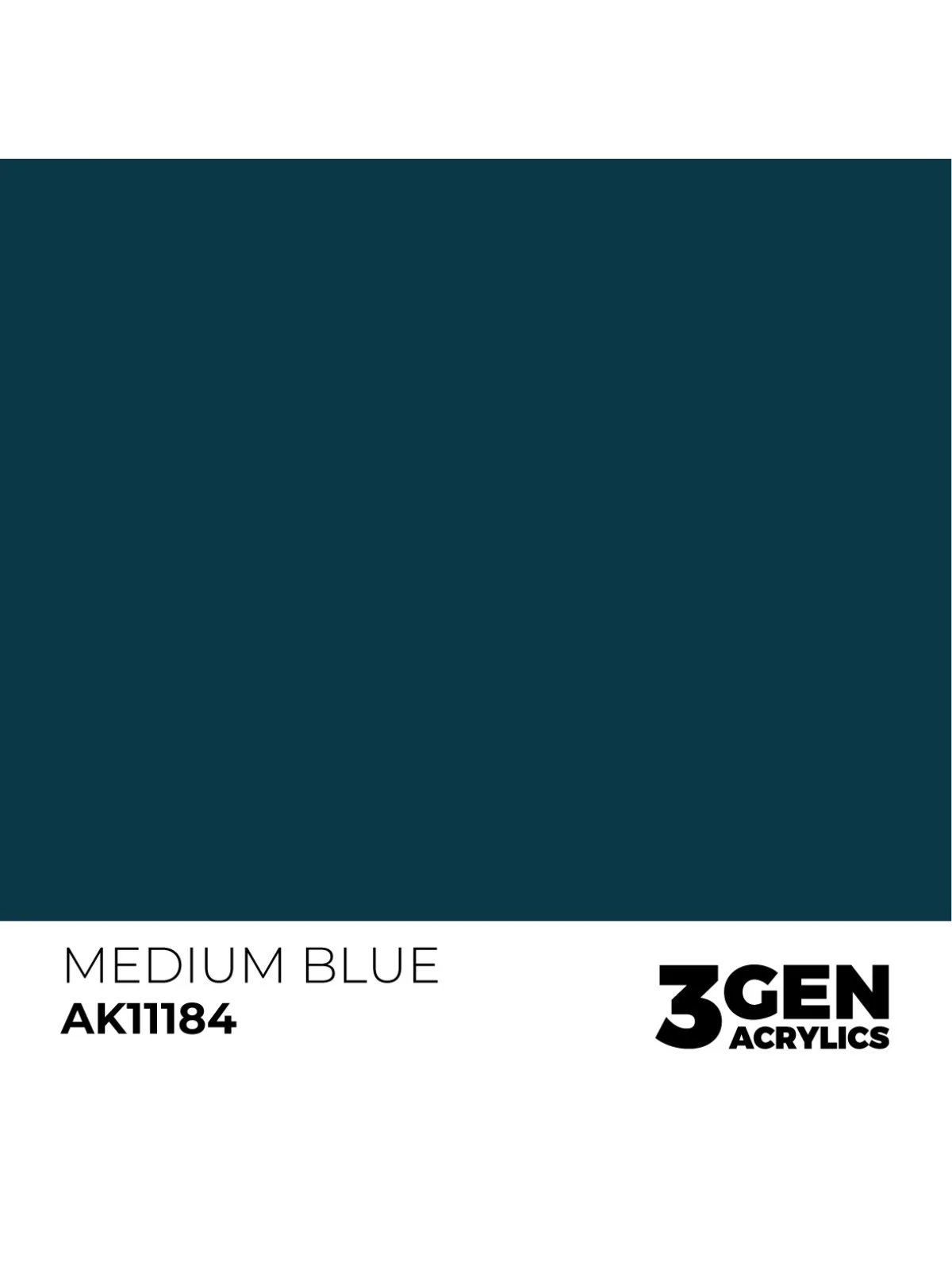 Medium Blue 3 Gen 17 ml (AK11184) de AK Interactive en 3rd Gen | La Cueva Roja