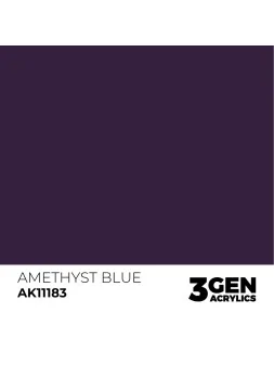 Amethyst Blue 3 Gen 17 ml (AK11183) de AK Interactive en 3rd Gen | La Cueva Roja