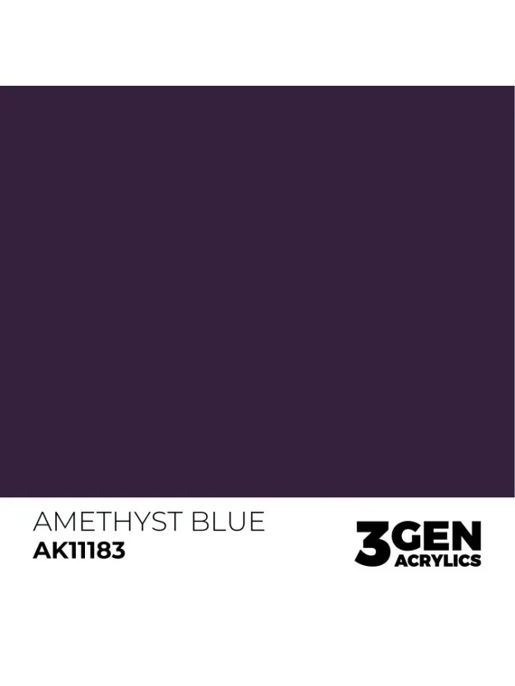 Amethyst Blue 3 Gen 17 ml (AK11183) de AK Interactive en 3rd Gen | La Cueva Roja