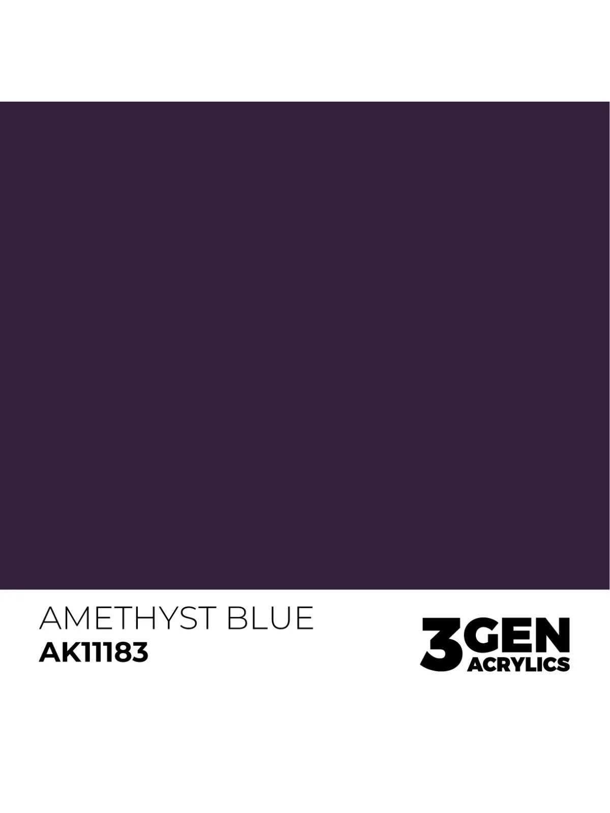 Amethyst Blue 3 Gen 17 ml (AK11183) de AK Interactive en 3rd Gen | La Cueva Roja