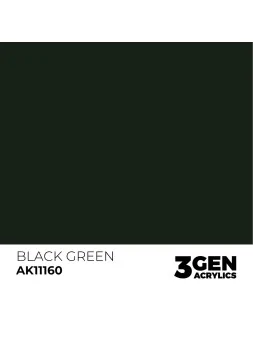 Black Green 3 Gen 17 ml (AK11160) de AK Interactive en 3rd Gen | La Cueva Roja