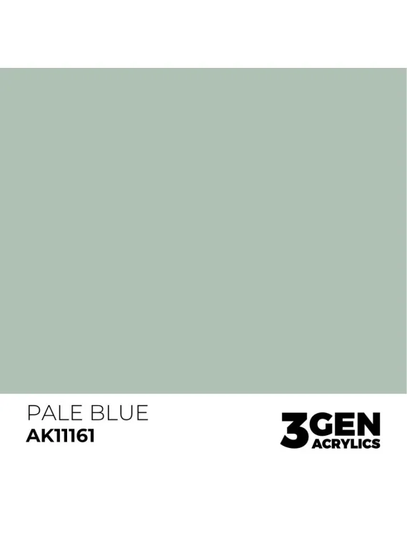 Pale Blue 3 Gen 17 ml (AK11161) de AK Interactive en 3rd Gen | La Cueva Roja