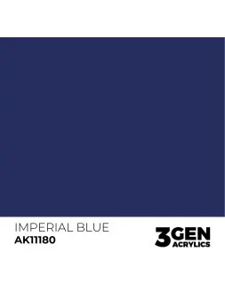 Imperial Blue 3 Gen 17 ml (AK11180) de AK Interactive en 3rd Gen | La Cueva Roja