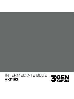 Intermediate Blue 3 Gen 17 ml (AK11163) de AK Interactive en 3rd Gen | La Cueva Roja