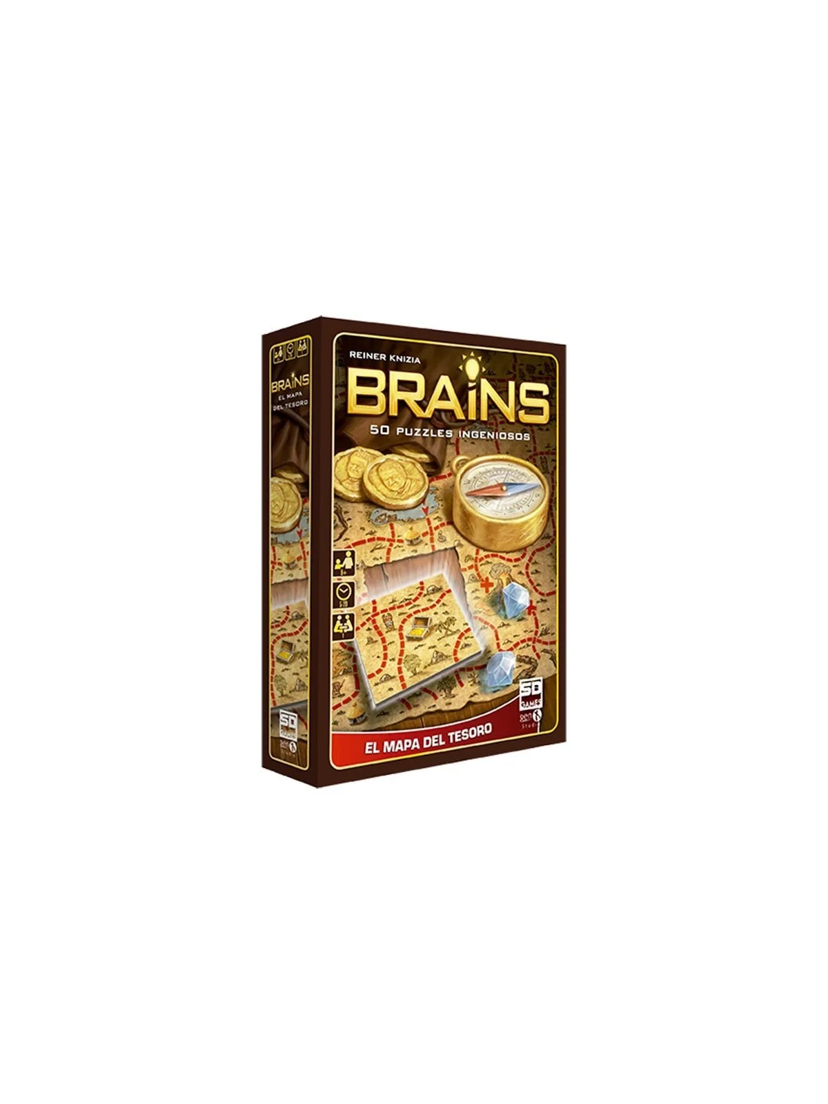 Brains: Mapa del Tesoro de SD GAMES en Juegos de Tablero | La Cueva Roja