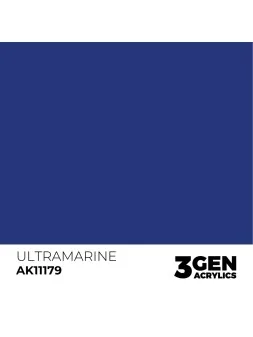Ultramarine 3 Gen 17 ml (AK11179) de AK Interactive en 3rd Gen | La Cueva Roja