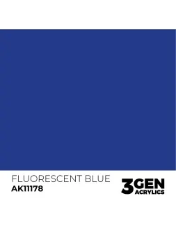 Fluorescent Blue 3 Gen 17 ml (AK11178) de AK Interactive en 3rd Gen | La Cueva Roja