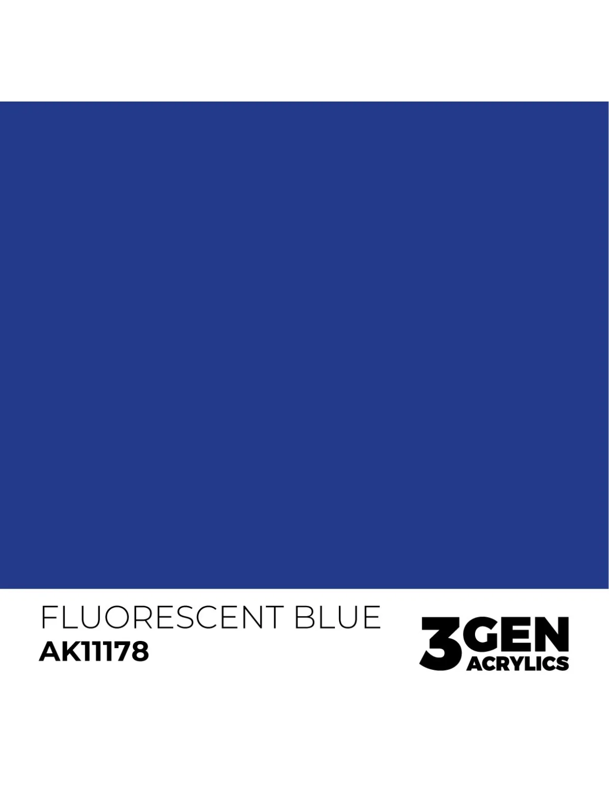 Fluorescent Blue 3 Gen 17 ml (AK11178) de AK Interactive en 3rd Gen | La Cueva Roja