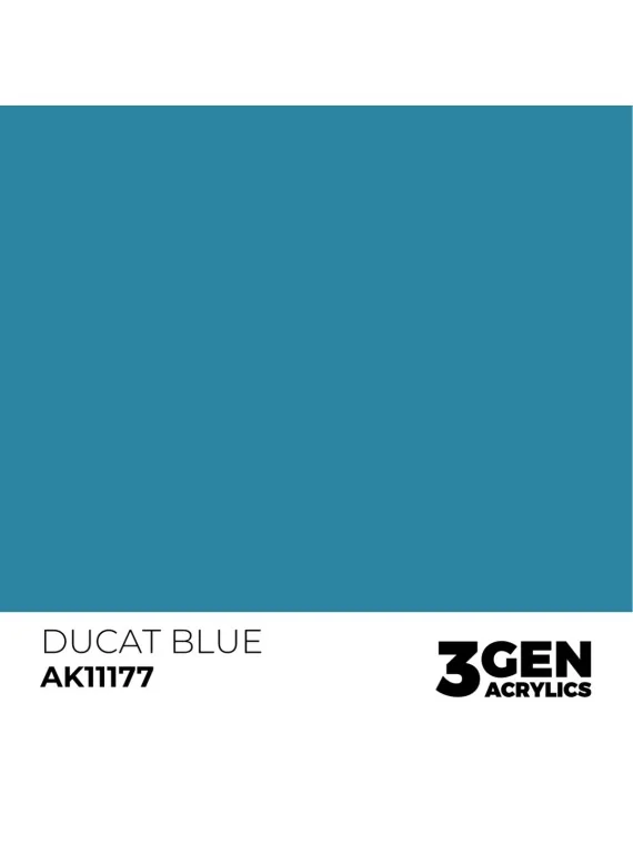 Ducat Blue 3 Gen 17 ml (AK11177) de AK Interactive en 3rd Gen | La Cueva Roja