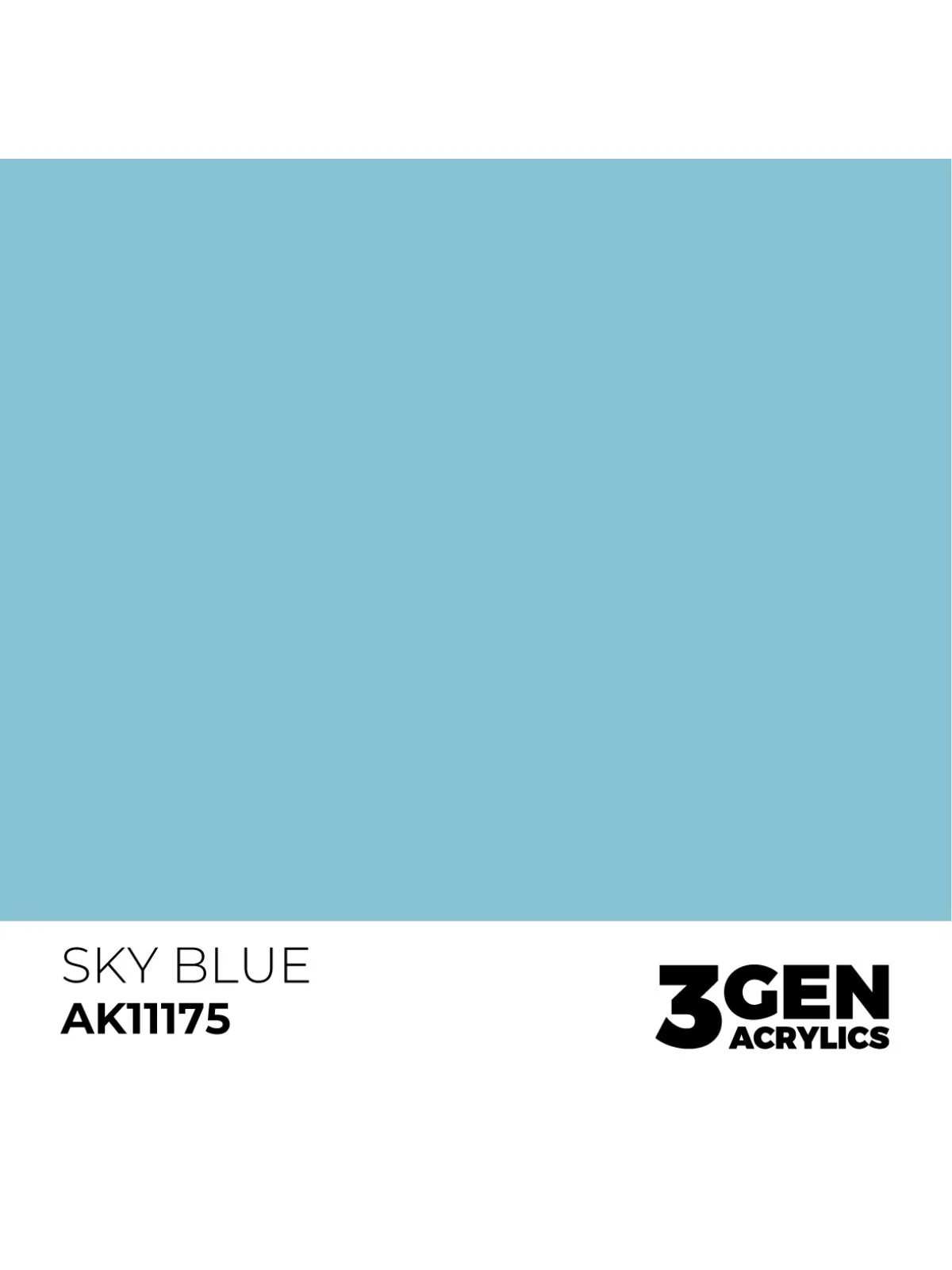 Sky Blue 3 Gen 17 ml (AK11175) de AK Interactive en 3rd Gen | La Cueva Roja