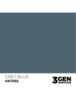 Grey-Blue 3 Gen 17 ml (AK11165) de AK Interactive en 3rd Gen | La Cueva Roja