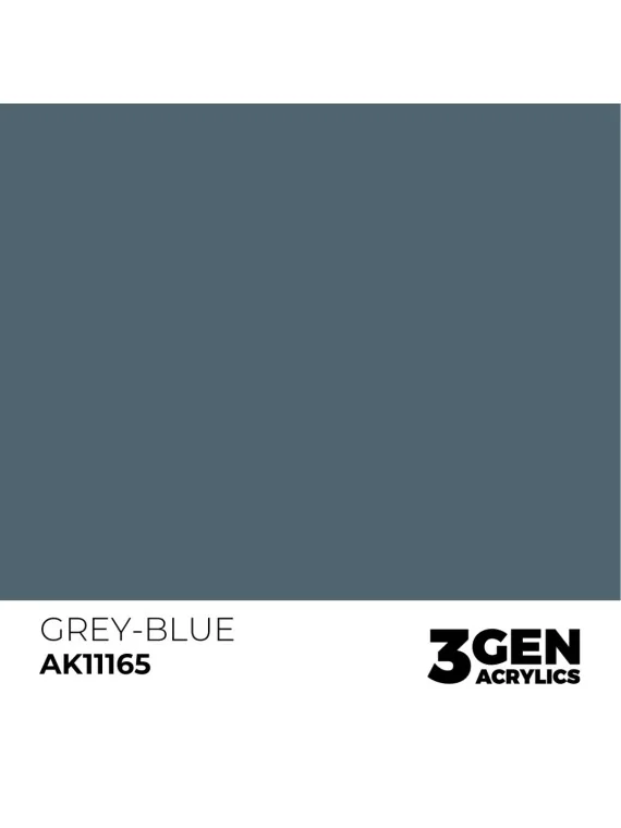 Grey-Blue 3 Gen 17 ml (AK11165) de AK Interactive en 3rd Gen | La Cueva Roja