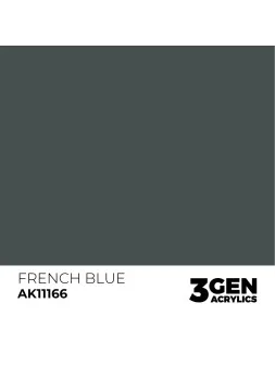 French Blue 3 Gen 17 ml (AK11166) de AK Interactive en 3rd Gen | La Cueva Roja