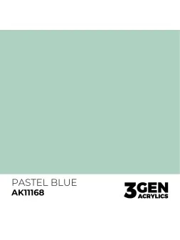 Blue Pastel 3 Gen 17 ml (AK11168) de AK Interactive en 3rd Gen | La Cueva Roja