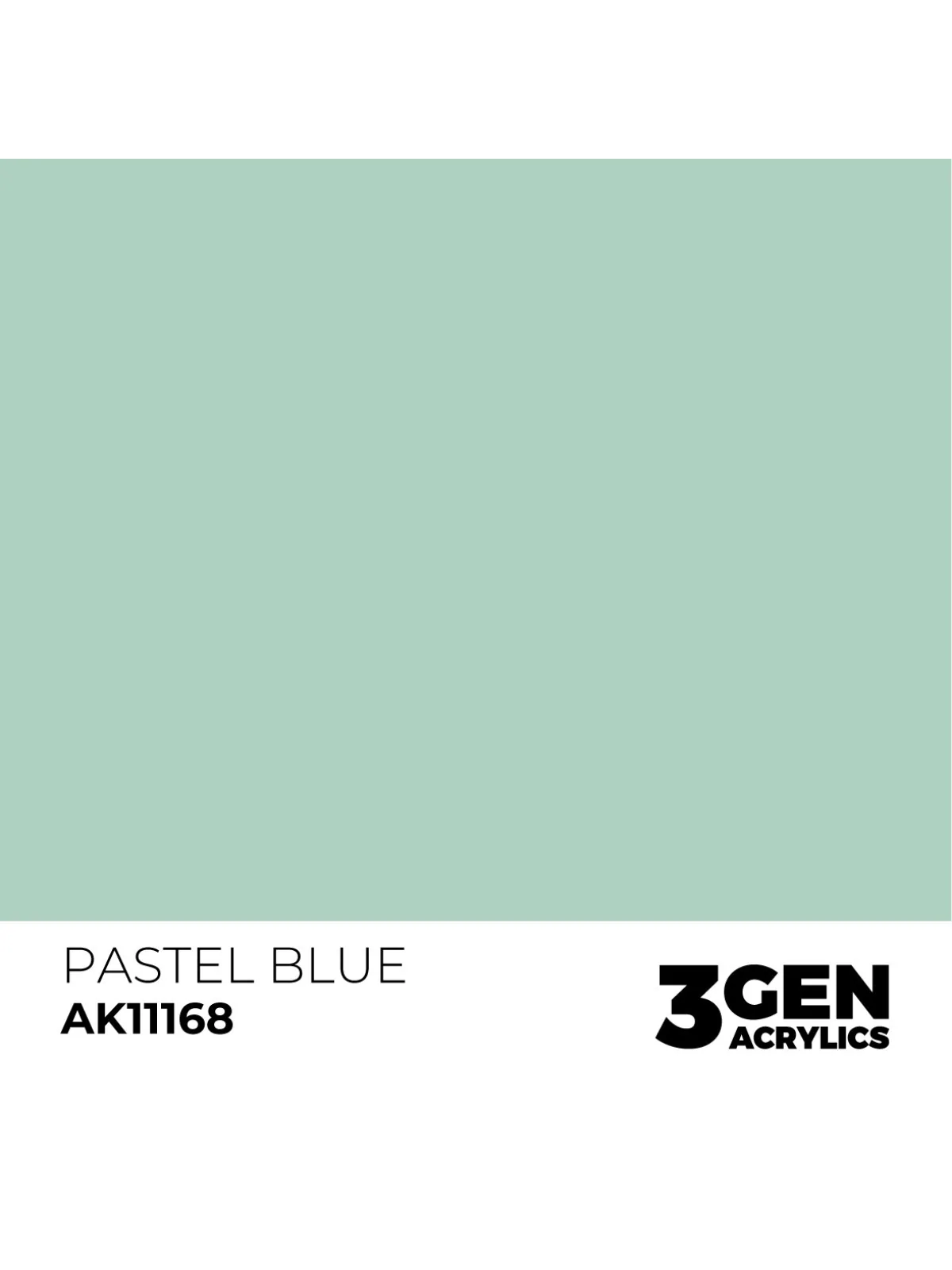 Blue Pastel 3 Gen 17 ml (AK11168) de AK Interactive en 3rd Gen | La Cueva Roja