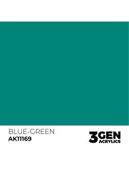 Blue-Green 3 Gen 17 ml (AK11169) de AK Interactive en 3rd Gen | La Cueva Roja