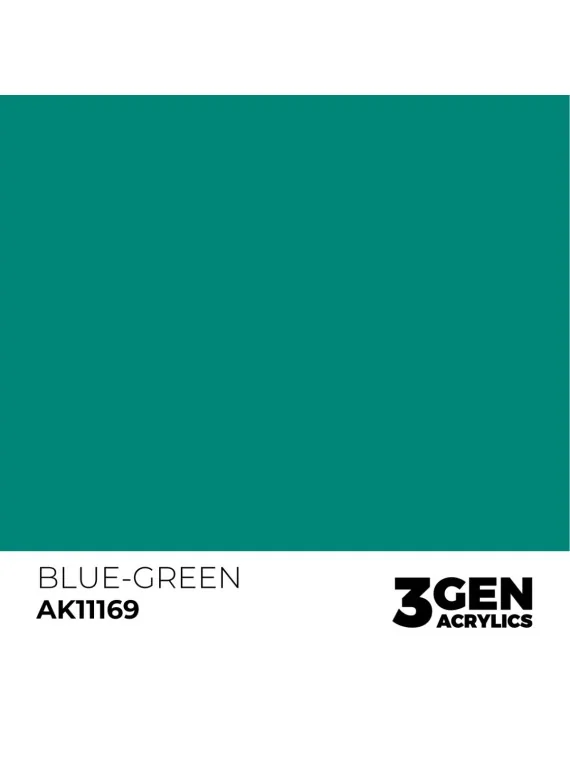 Blue-Green 3 Gen 17 ml (AK11169) de AK Interactive en 3rd Gen | La Cueva Roja