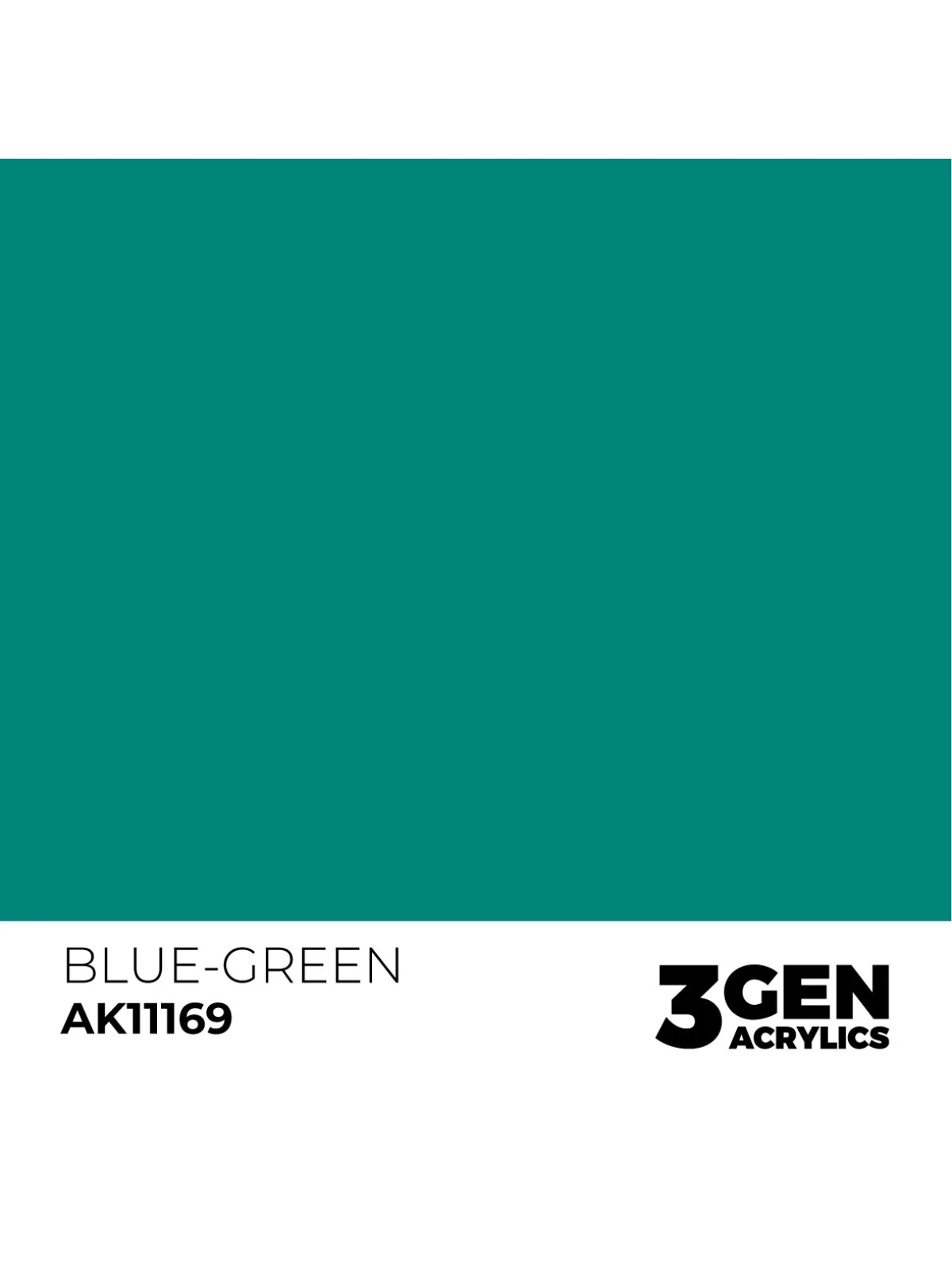 Blue-Green 3 Gen 17 ml (AK11169) de AK Interactive en 3rd Gen | La Cueva Roja